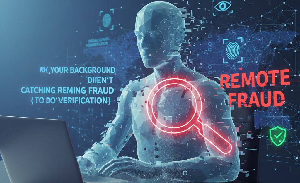 Why Your Background Checks Aren't Catching Remote Fraud (And What to Do Instead)
