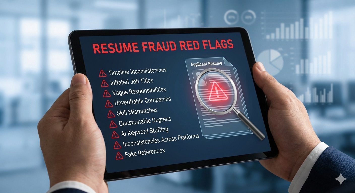 Resume Fraud Red Flags: A Practical Checklist for Hiring Managers